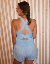 Load image into Gallery viewer, Blue Sporty Romper
